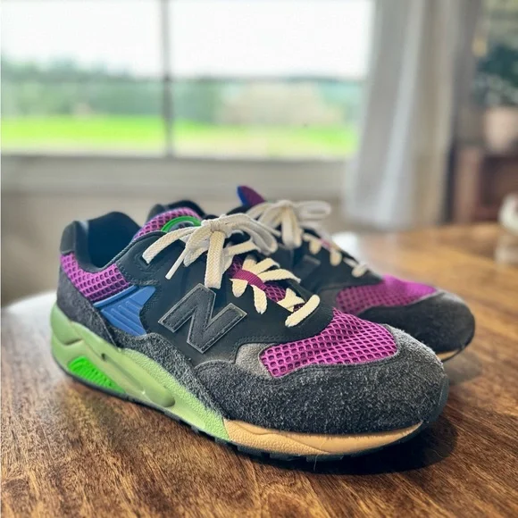 New Balance 580 Grey-Multicolor - Picture 1 of 6